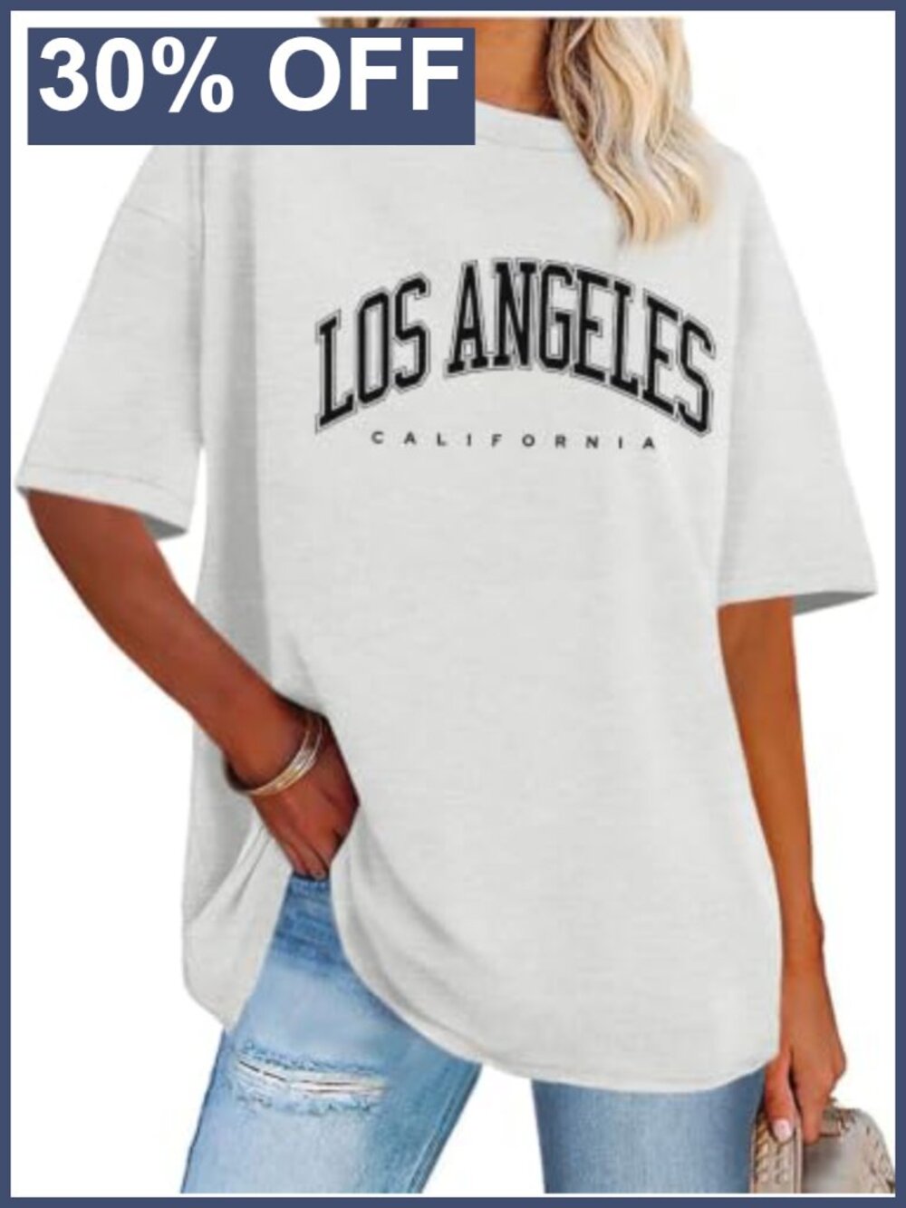 Womens Oversized Graphic Tee Crew Neck Short Sleeve Casual T-Shirt